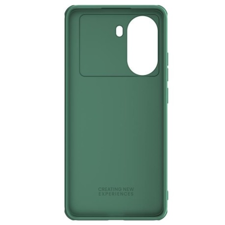 Ударозащитный чехол NILLKIN CamShield Pro на Xiaomi Poco X7 Pro - зеленый