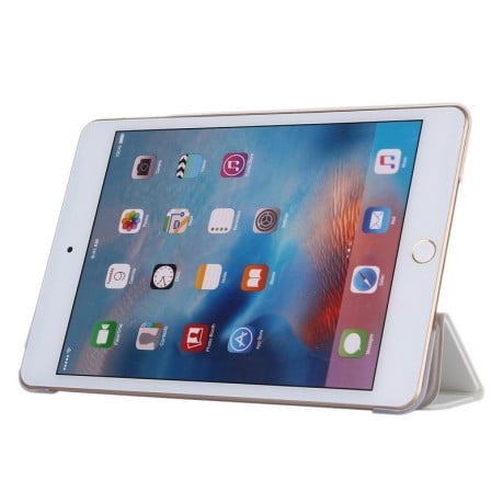 Шкіряний Чохол Horizontal Flip White для iPad mini 4