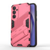 Противоударный чехол Punk Armor для Samsung Galaxy A35 5G - светло-красный