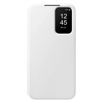 Оригінальний чохол-книжка Samsung Smart View Wallet для Samsung Galaxy A35 - white (EF-ZA356CWEGWW)