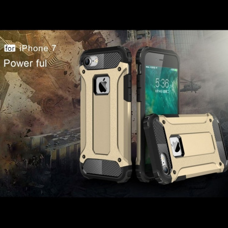 Протиударний Чохол Rugged Armor для iPhone 7/8 золотий
