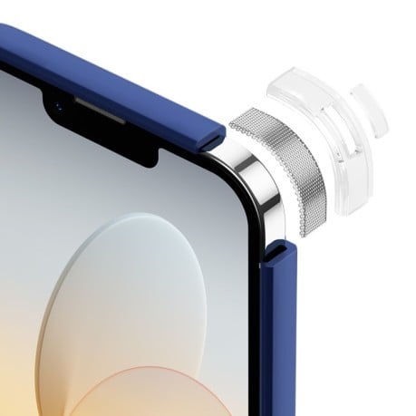 Силіконовий чохол Benks Silicone Case (з MagSafe Support) для iPhone 14/13 - синій