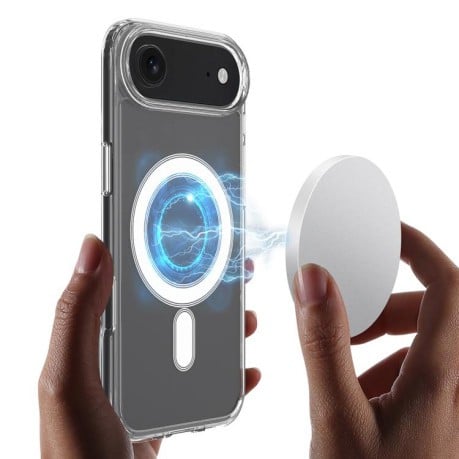 Чохол Clear Case з MagSafe гібрид на iPhone Air - прозорий