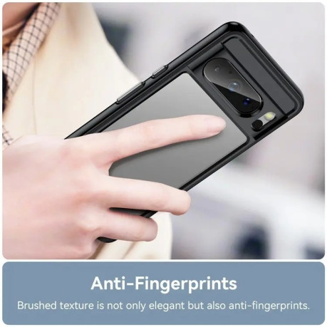 Протиударний чохол Colorful Acrylic Series для Google Pixel 8 Pro - чорний