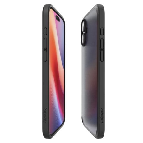 Оригінальний чохол Spigen Ultra Hybrid для iPhone 16 - black