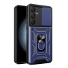 Противоударный чехол Sliding Camshield для Samsung Galaxy A35 5G - синий