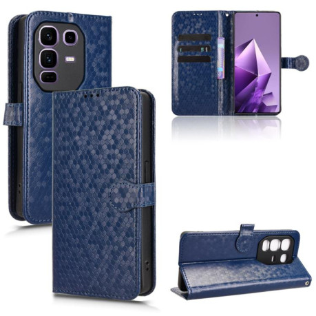 Чехол-книжка Honeycomb Dot для Infinix Note 50 Pro+ - синий