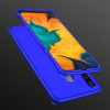 3D чохол GKK Three Stage Splicing Full Coverage на Samsung Galaxy A20/A30-синій