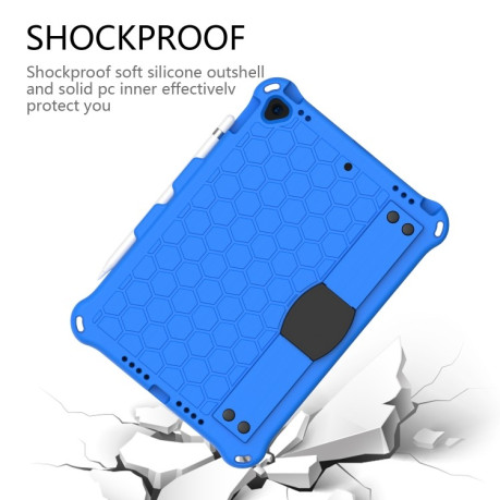 Противоударный чехол Honeycomb Design на  iPad Pro 10.5/Air 2019 - синий