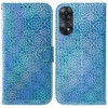 Чехол-книжка Solid Color Colorful на OPPO Reno8 T 4G - синий