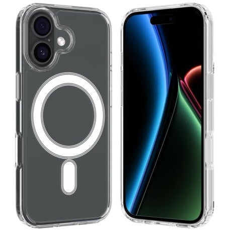 Чохол Clear Case із MagSafe гібрид на iPhone 17 - прозорий