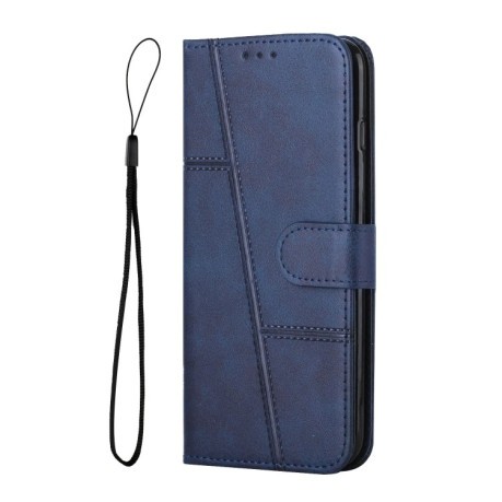 Чохол-книжка Stitching Calf Texture для Infinix Hot 50 4G - синій