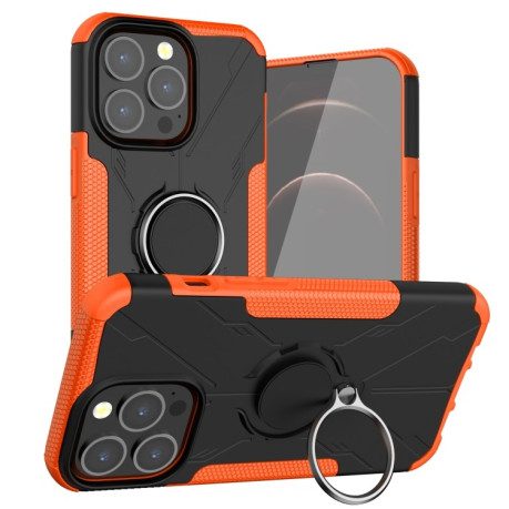 Протиударний чохол Machine Armor Bear для iPhone 13 mini - помаранчевий