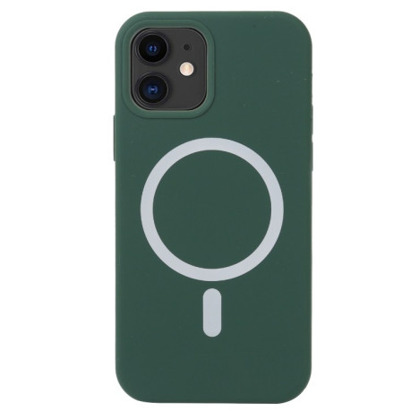 Протиударний чохол Nano Silicone (Magsafe) для iPhone 14/13 - зелений