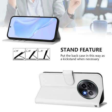 Чохол-книжка Skin Feel S-type для Realme 13+ 5G/13 Pro 5G/13 Pro+ - білий