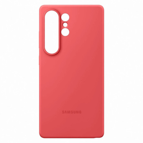 Оригинальный чехол Samsung Silicone Case для Samsung Galaxy S25 Ultra - red (EF-PS938CREGWW)