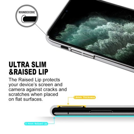 Чехол Mutural Bright Crystal Series Electroplating PC на  iPhone 11 Pro Max -черный
