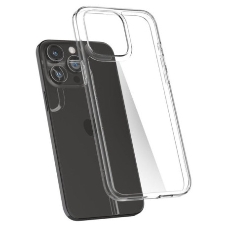 Оригинальный чехол Spigen AirSkin Hybrid для iPhone 15 Pro - Crystal Clear