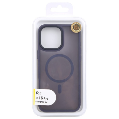 Чехол GEBEI Skin Feel MagSafe Magnetic для  iPhone 16 Pro - фиолетовый