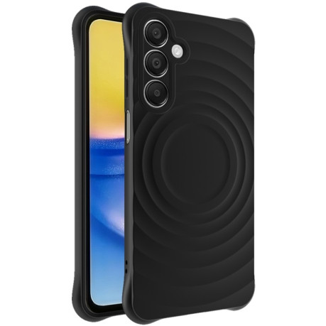 Ударозащитный чехол IMAK UC-6 Series Manbo Frosting Soft на Samsung Galaxy A16 5G - черный