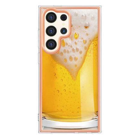 Протиударний чохол Electroplating IMD для Samsung Galaxy S24 Ultra 5G - Beer