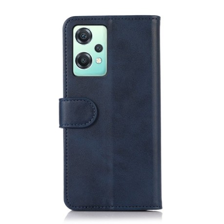 Чехол-книжка Cow Texture Leather для Realme 9 Pro/OnePlus Nord CE 2 Lite 5G - синий