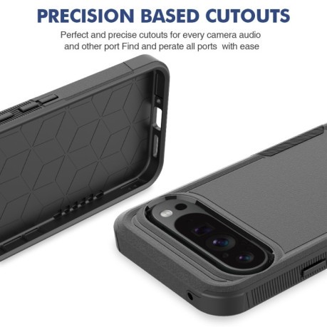 Протиударний чохол Armor 2 in 1 для Google Pixel 9 Pro XL - чорний