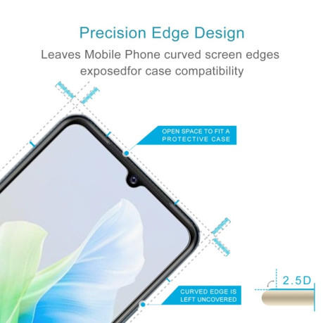 Захисне скло 0 26mm 9H 2 5D на Vivo V23e 4G / 5G