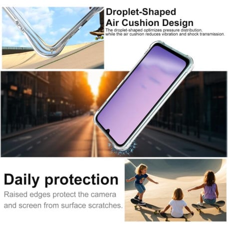 Чехол imak Shockproof Airbag на Xiaomi Redmi 15C 5G / 4G EU 173mm - прозрачный