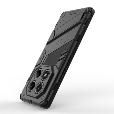 Противоударный чехол Punk Armor для Redmi Note 14 Pro 4G Global - черный