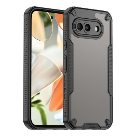 Противоударный чехол Armor Glaze PC Hybrid для Google Pixel 9a - черный