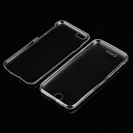 Двусторонний ультратонкий силиконовый чехол на iPhone 6 &amp; 6s 0.75mm