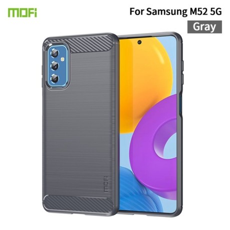 Противоударный чехол MOFI Gentleness Series для Samsung Galaxy M52 5G - серый