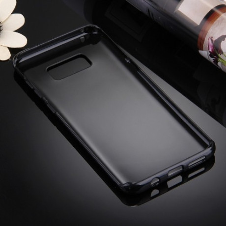 Силиконовый Чехол S-Shaped Anti-slip Frosted TPU Black для Sumsung Galaxy S8+ / G955