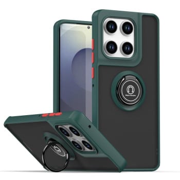 Чехол Q Shadow 1 Series с подставкой на Motorola Edge 60 Pro - зеленый