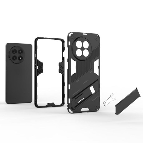 Противоударный чехол Punk Armor для OnePlus 13R/Ace 5/Ace 5 Pro - черный