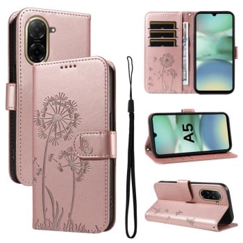 Чехол-книжка Dandelion Embossed Pattern Flip Leather для Redmi A5 4G 173.3mm Global - золото