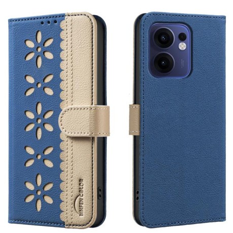 Протиударний чохол Shield Frame Holder MagSafe для OPPO Reno13 F 5G - синій