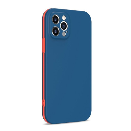 Противоударный чехол Dual-color для iPhone 11 Pro Max - синий