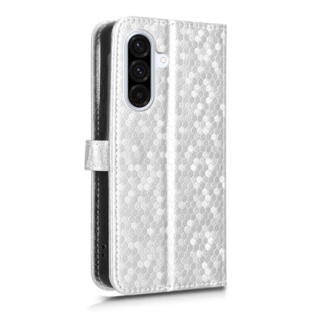 Чехол-книжка Honeycomb Dot для Samsung Galaxy A36 5G - серебристый