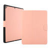 Чехол-книжка Electric Pressed Texture для iPad 10.2 / Air 2019 / Pro 10.5 - розовый