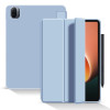 Чехол-книжка Skin Feel Matte Honeycomb для Xiaomi Pad 5 / Pad 5 Pro - голубой