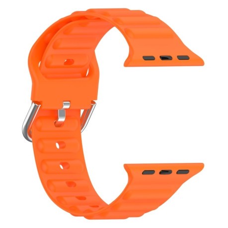Ремешок Ocean Ripple для Apple Watch Series 8/7 41mm / 40mm - оранжевый