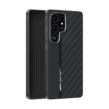 Ультратонкий чохол ABEEL 6D Micro Relief MagSafe Magnetic  для Samsung Galaxy S25 Ultra 5G - чорний