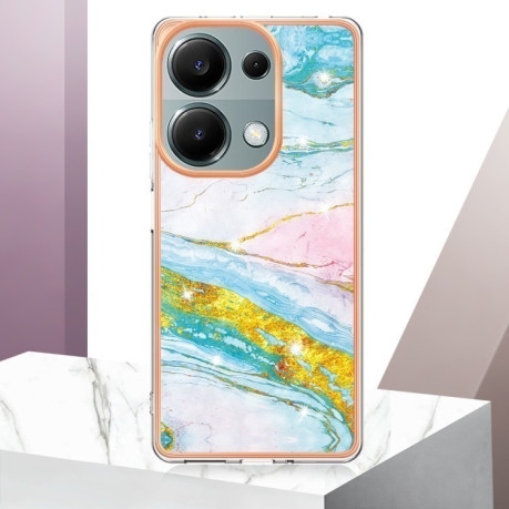 Протиударний чохол Electroplating IMD для Xiaomi Redmi Note Redmi Note 14S/ 13 Pro 4G / POCO M6 Pro 4G - Green