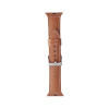 Шкіряний ремінець Mutural Leather на Apple Watch 38/40mm - коричневий