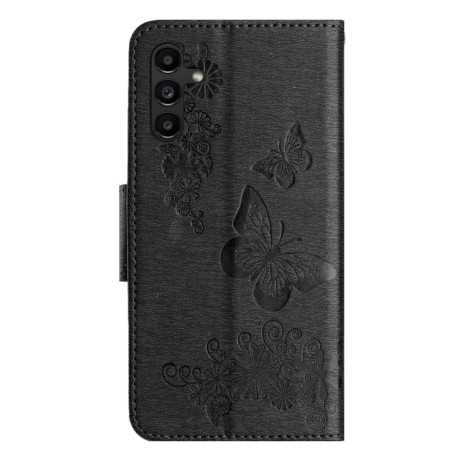 Чохол-книжка Embossed Butterfly  для Samsung Galaxy A36/A56 5G - чорний