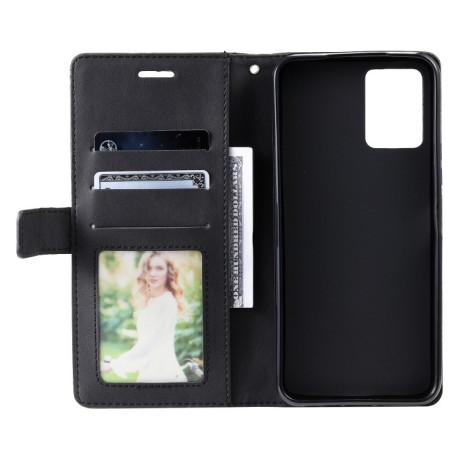 Чехол-книжка Skin Feel Splicing  Vivo Y21 2021 / Y33s - черный