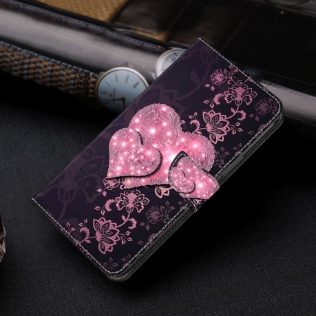 Чохол-книжка Crystal 3D Shockproof Protective Leather для Xiaomi Redmi Note 13 4G - Love