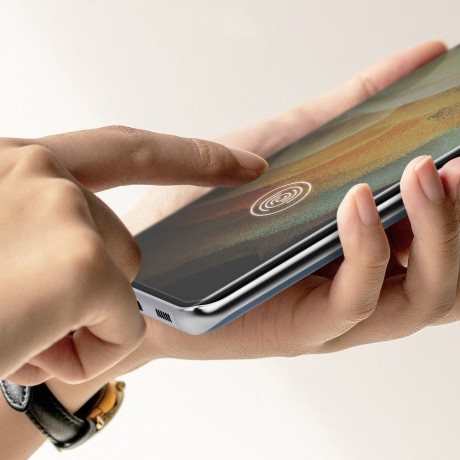 Защитная бронированная пленка Ringke Dual Easy Wing 2x self на Samsung Galaxy S21 Ultra